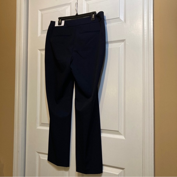 NWT Ann Taylor Pants Size 12 Modern Fit  Slim Through Hip & Thigh Blue - Picture 7 of 12